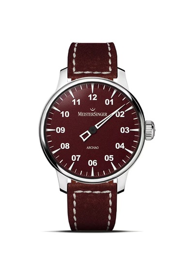 Meistersinger Archao Dlc Red 43 Mm Otomatik Saat Ar911 Kırmızı