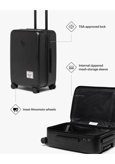 Herschel Heritage Hardshell El Bagajı - Orta Boy Tekerlekli Bavu Diğer