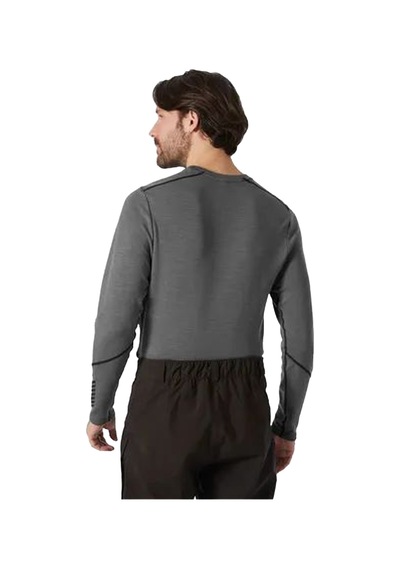 Helly Hansen Helly Hansen Lifa Merino Midweight Crew Erkek Gri İçlik 415