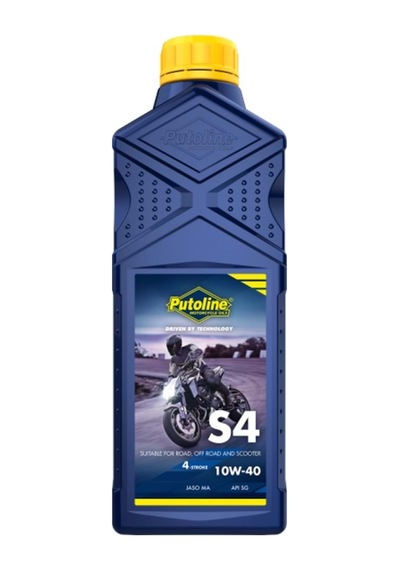 Putolıne 1 L Bottle S4 10w-40 Mineral Motosiklet Yağı