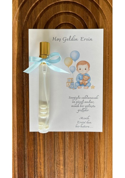 Kişiye Özel - İsme Özel Hoş Geldin Bebek Ve Bebek Mevlüdü Hediyeliği - Sünnet 11CM