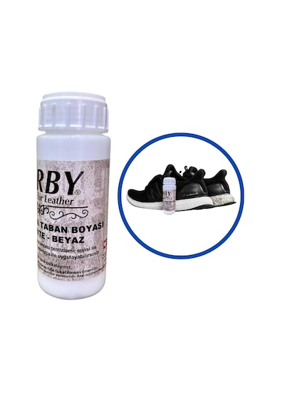 Derby Spor Ayakkabı Beyaz Taban Boyası 100 ML Beyaz