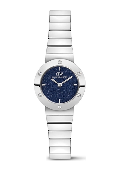 Daniel Wellington Stella Piano-link Crystal Blue-sandstone Silver Dw00601000 Kadın Kol Saati Gümüş