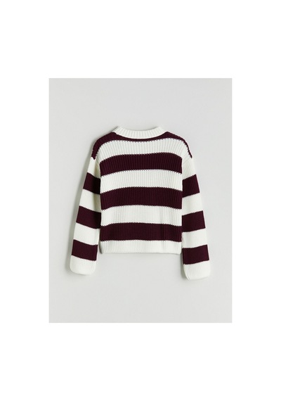 LC Waikiki Alıta Cıty Farkıyla Lcw Kids Bordo Oval Yaka Çizgili Kız Çocuk Kazak Bordo - 925578153 Bordo LC Waikiki Alıta Cıty Farkıyla Lcw Kids Bordo Oval Yaka Çizgili Kız Çocuk Kazak Bordo - 925578153 Bordo