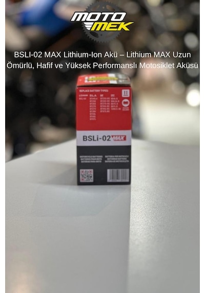 Honda Cbr 500r Cg 125 Titan Cl 250 Cl-x 250 Bslı-02 Max Lithium-ıon Akü Uzun Ömürlü