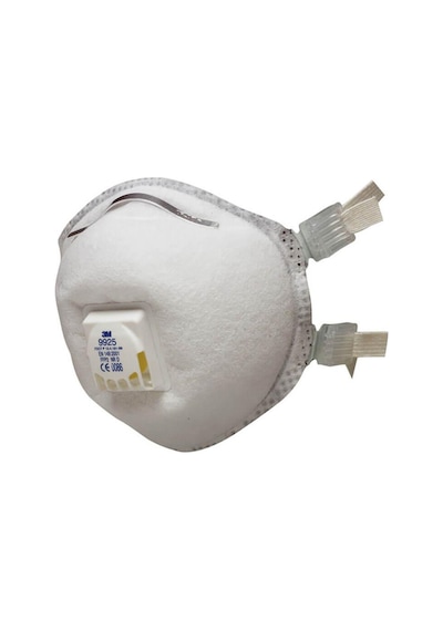 3M 9925 FFP2 Toz Sis Kaynak Dumanı Maskesi (Tek Kullanımlık) 10'l