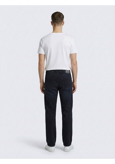 Paul X Düz Paça Orta Bel Lacivert Jean Pantolon Lacivert