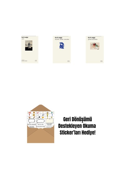 Cahil Ciltli + Biçimler, Renkler, Sözcükler + Görsel Yolculuklar + Okuma Sticker'ları