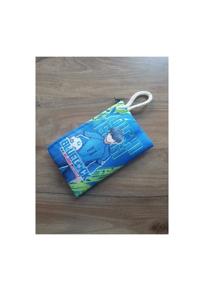 Owl Bag Blue Lock - Yoichi Isagi Desenli Tasarım Cüzdan Kalemlik Çanta Düzenleyici Diğer