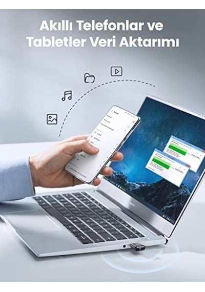 Bluetooth 5.0 Adaptör Pc Için Usb Bluetooth Dongle Ile Uyumlu Windows 11 10 8.1 7 Ps5 Ps4 Pro X Box One S Denetleyici