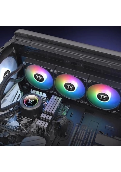 Thermaltake 420mm Th420 V2 Cl-w376-pl14sw-a Argb Am5-1700p Sıvı Soğutmalı İşlemci Fanı