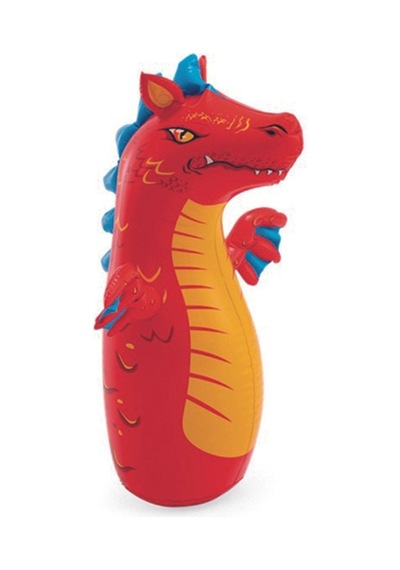 Ejderha Hacıyatmaz Şişme Oyuncak 94 Cm Kumsuz Devrilmez Denge Oyuncağı Çocuk