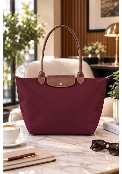 Longchamp Kadın Omuz Çantası L1899 089 Bordo