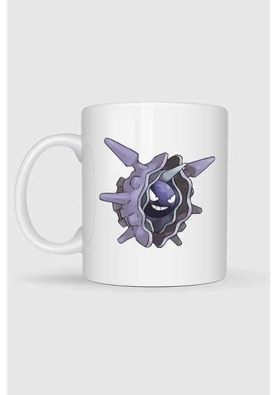 Cloyster Tasarımlı Kupa Bardak Beyaz