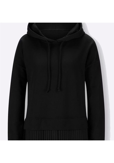 Bulalgiy Kadın Siyah Sweat-şifon Ebise - Bga385888 Siyah