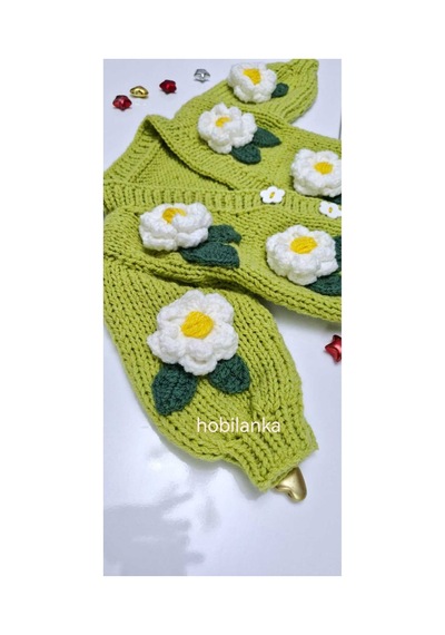 Bebek Hırka El Örgüsü Bebek Hırkaları