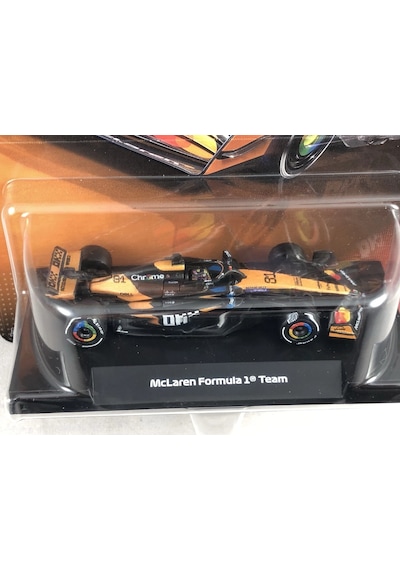 Hot Wheels Premium Formula 1 2025 Mclaren F1 Team No:81 Oscar Piastri 1:64 Diecast Model Araba Turuncu
