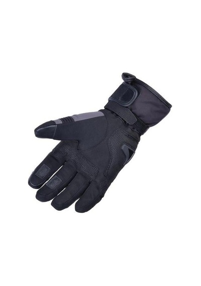 Motoanl Motosiklet Eldiveni Kışlık Model 500d Oxford Kumaş Full Korumalı Dark Gri Eldiven