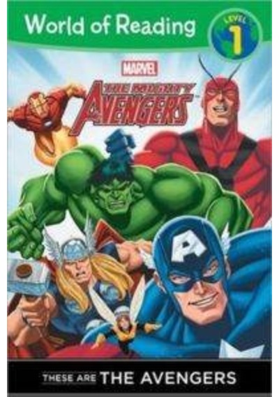 These Are The Avengers (World of Reading, Level 1) 9781423153986