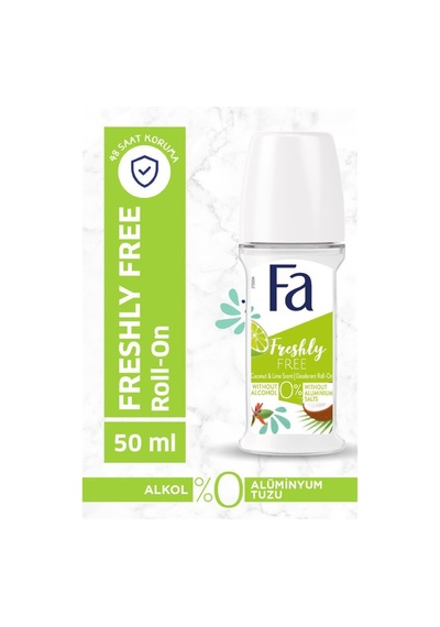 Fa Coconut&Lime Roll-On Deodorant 50 ML x 3 Fa Coconut&Lime Roll-On Deodorant 50 ML x 3