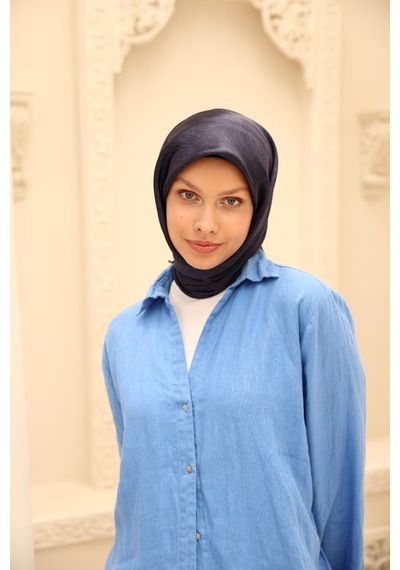 Silk Home Shiny Eşarp 75010-25 Lacivert, Lila