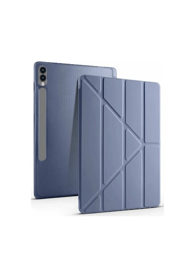 Galaxy  Uyumlu  X510 Tab S9 Fe 11 Kılıf Kalemlikli Mars Tablet Kılıfı - Lavender Arka Kapak