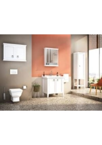 VitrA Valarte Klozet Kapağı 124-003-009 Duroplast - Üstten Sıkmalı - Yavaş Kapanır - Metal Menteşeli - Beyaz