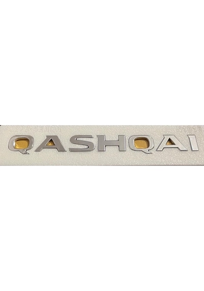 Nissan Uyumlu Qashqai Yazı Krom Yeni Model