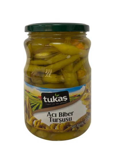4 Adet Tukaş Acı Biber Turşusu 335 G