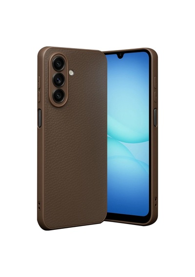 Samsung Galaxy Uyumlu , A17 5g Thermax Silikon Kılıf - Kahverengi