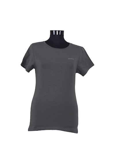 Nakışlı Kadın T-shirt Khaki Haki