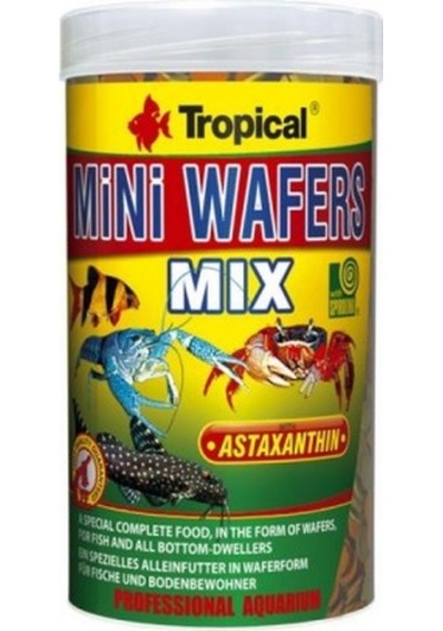 Tropical Mini Wafers Mix 250gr Kovadan Bölme Yem
