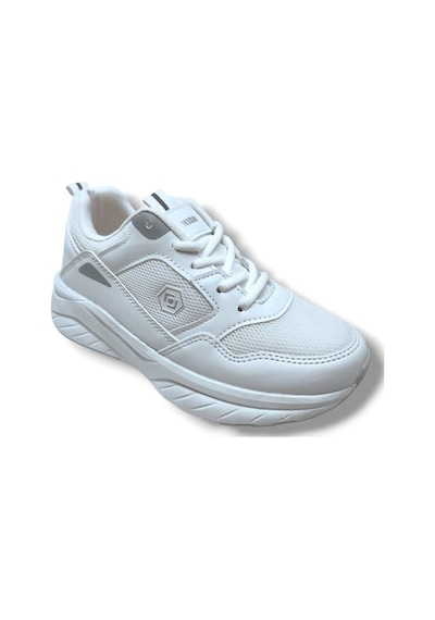 Queen Step 2110-25 Deri Anorak Anatomik Sneaker Beyaz Buz 36-40 Beyaz