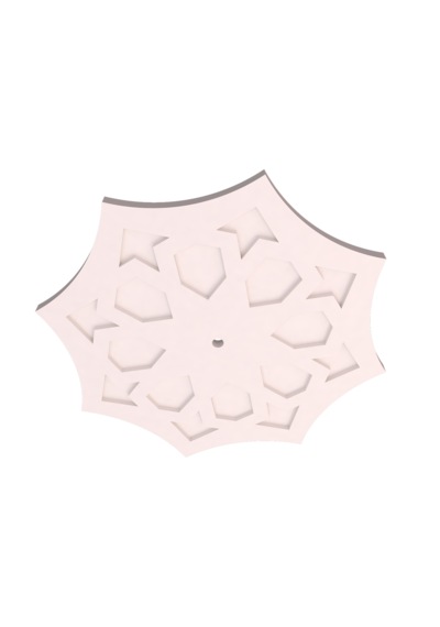 Motifpiyer Lamba Tavan Göbeği 48-8gen-egri-56cm-2 Adet