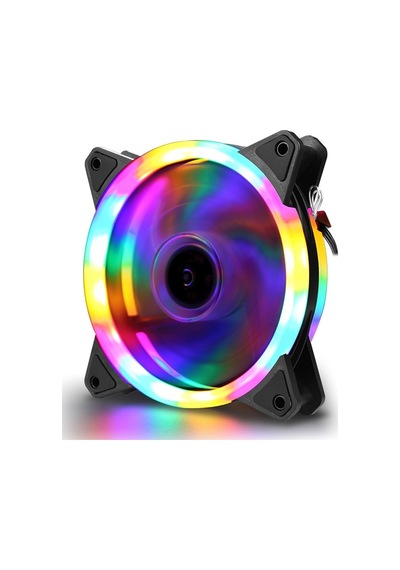 Concord C 892 Rgb Gökkuşağı Renkli 12Cm Soğutucu Pc Kasa Fanı