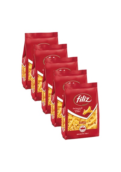 Burgu Makarna 500 Gr, 5 Adet