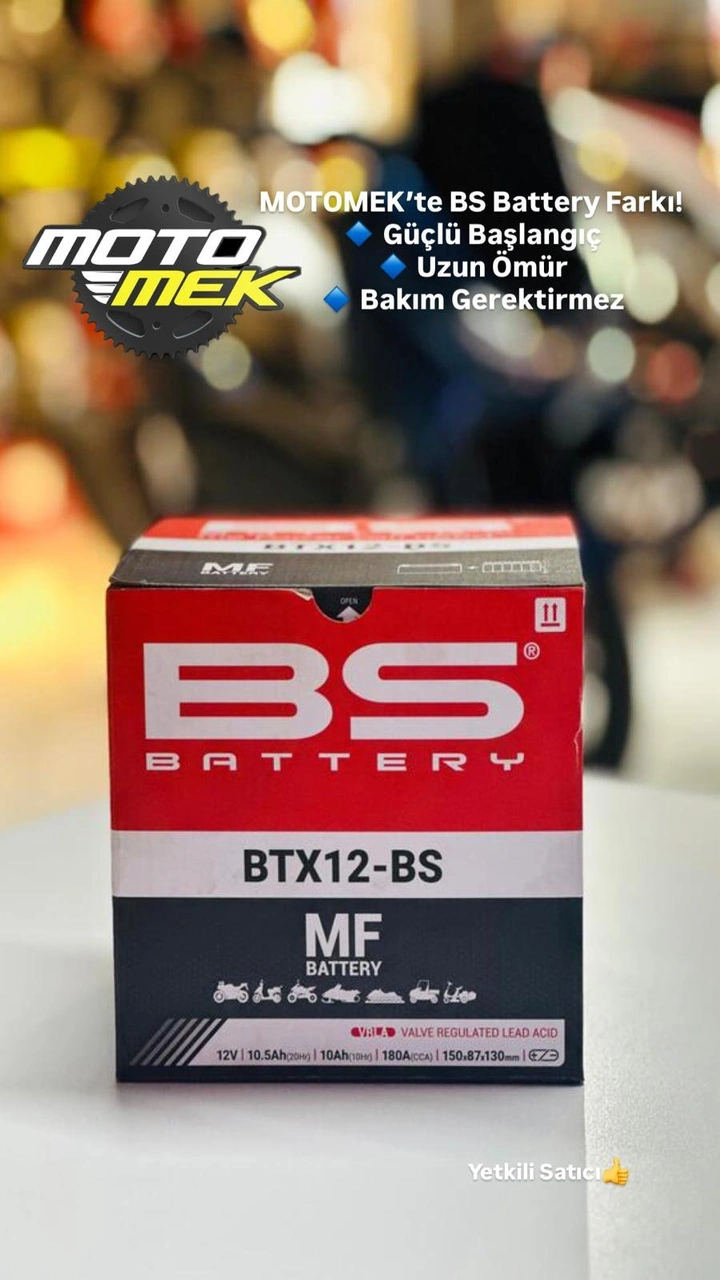Sym Gts 250 Joyride 300 Uyumlu Bs Battery Btx12-bs Motosiklet Aküsü Ytx12