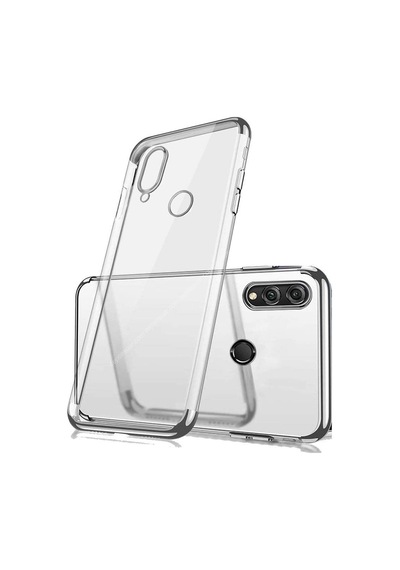 Zore Redmi Note 7 İle Uyumlu Glitter Silikon Kılıf Gümüş