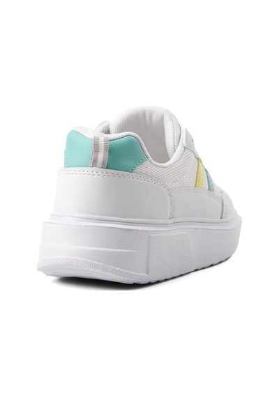 Walkway Deren-g Beyaz-sarı-yeşil Kadın Sneaker 001