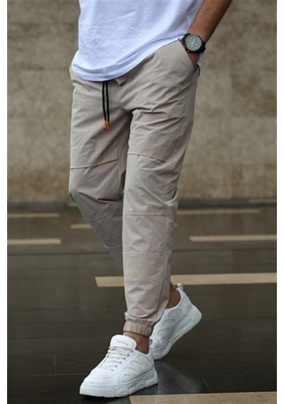 Madmext Madmext Basic Bej Eşofman 5412 Bej