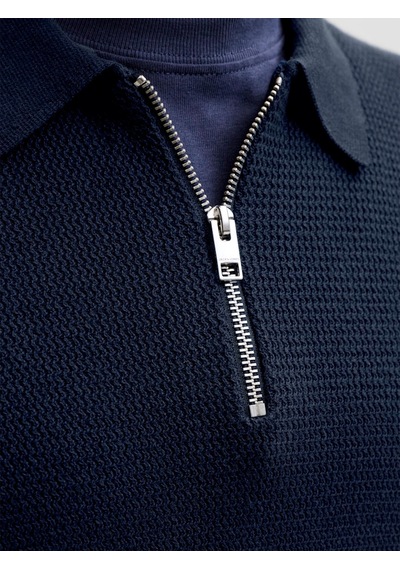 Jack & Jones Max Erkek Lacivert Polo Tişört 12288544-nb Lacivert