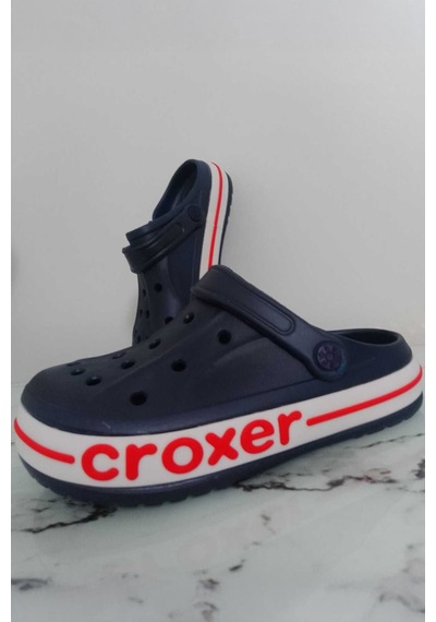 Croxer Lacivert Unisex Ortopedik Doktor Aşçı Hastane Plaj Ve Günlük Ev Terliği