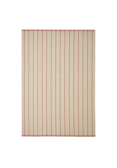 Ikea Rıdstıg Büyük Halı, Kırık Beyaz-kırmızı, 170x240 Cm, Dikdörtgen