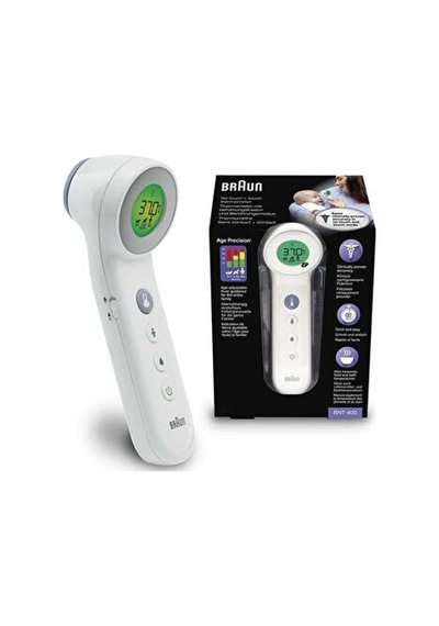 Braun Bnt400 Beyaz Temassız Alından Ateş Ölçer