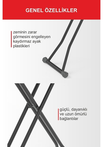 Devecioğlu Harbinger Mm390 Noax Yeni Model Ütü Masası Beyaz