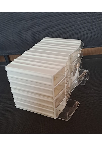 Çekmeceli organizer 4 kutu 16 böüm Dremel Gravür boncuk mücevher