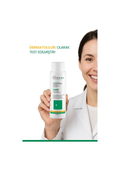 Derma Needs Yıpranmış Ve Dökülen Saçlara Özel Besleyici Saç Kremi 400 ML Amino Asit + Vitamin İle Güçlü Bakım