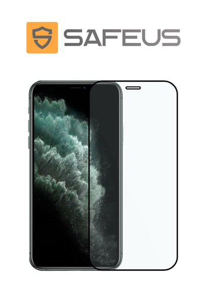 Safeus Tam Kaplayan Parmak İzi Bırakmayan Safir Ekran Koruyucu Cam , Apple Uyumlu iPhone 11 Pro İle