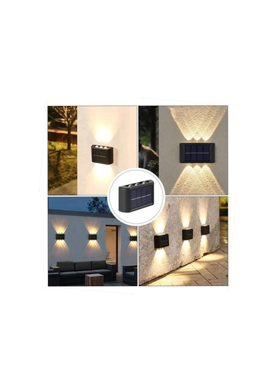 Powermaster Solar Aplik Duvar Lambası 4'lü Set