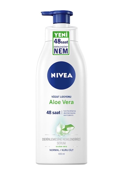 Nivea Aloe Vera Vücut Losyonu 400 ML + Dudak Bakım Kremi 4.8 G + Fresh Natural Sprey Deodorant 75 ML